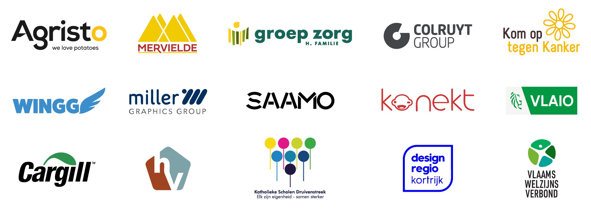 Wilde Zwanen referenties - Groep Zorg - Agristo - Colruyt Group - Meat&More