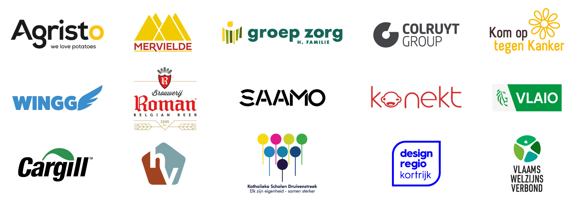 Wilde Zwanen referenties - Groep Zorg - Agristo - Colruyt Group - Meat&More